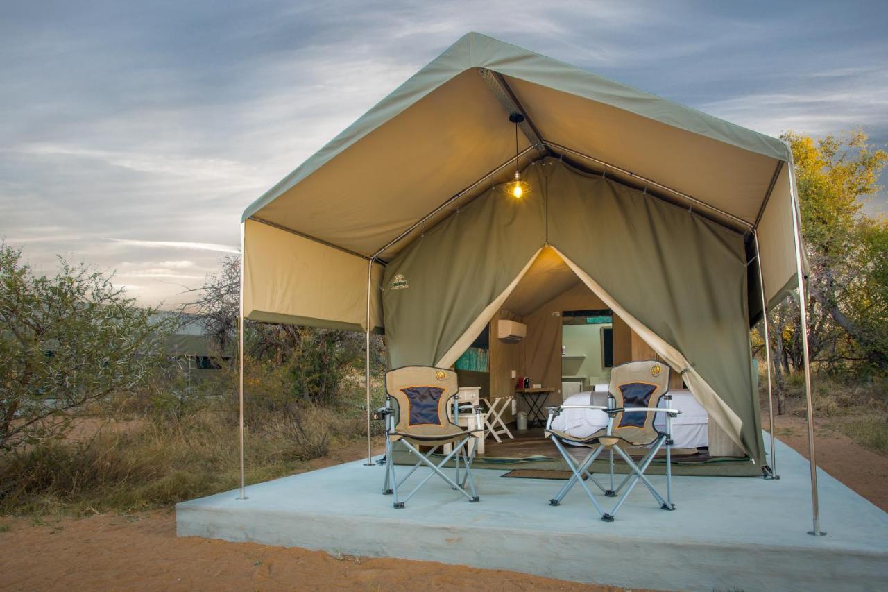 Little Mongena Tented Camp Bed & Breakfast Klipdrift Exterior foto