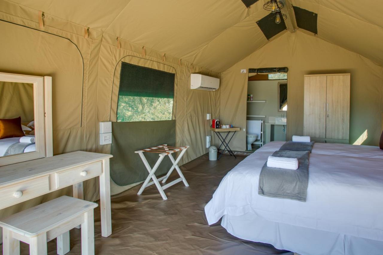 Little Mongena Tented Camp Bed & Breakfast Klipdrift Exterior foto