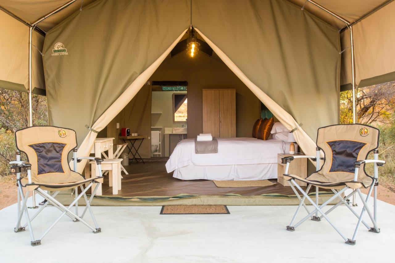 Little Mongena Tented Camp Bed & Breakfast Klipdrift Exterior foto